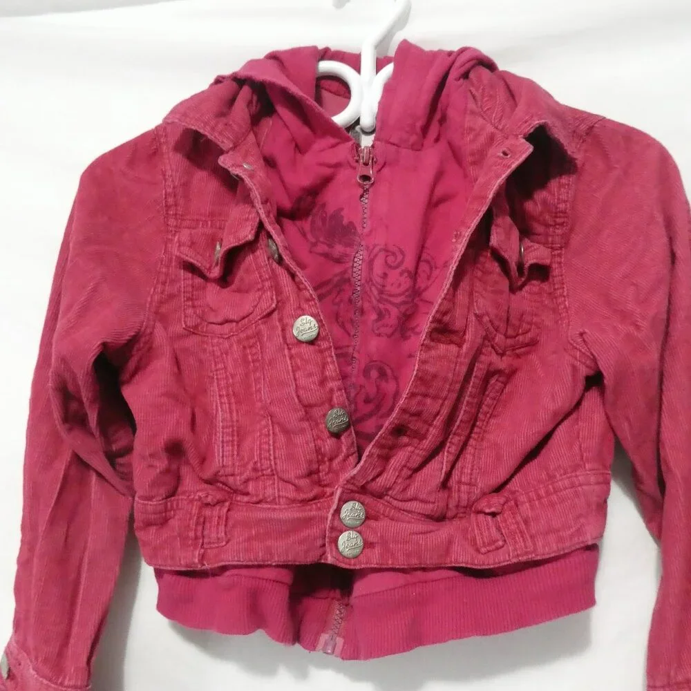 SOLOG - Perfect Royal Upper East Side | size 12 | Pink Corduroy Jacket - Picture 8 of 16